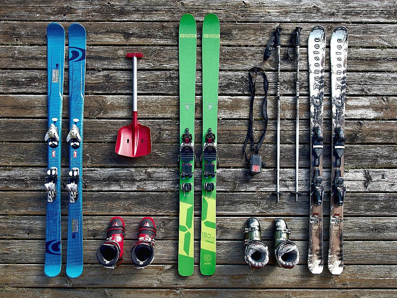 滑雪装备图片生活