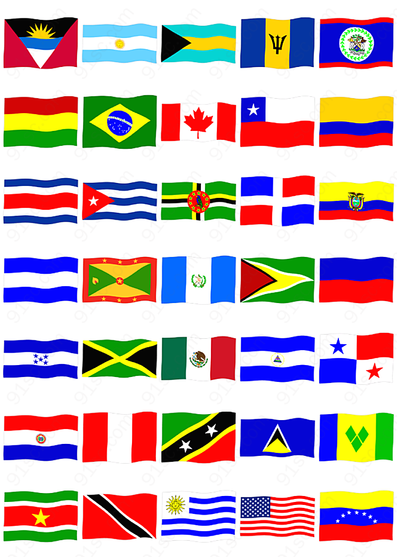世界各国国旗国旗图标