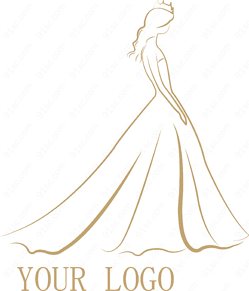婚礼婚纱logo