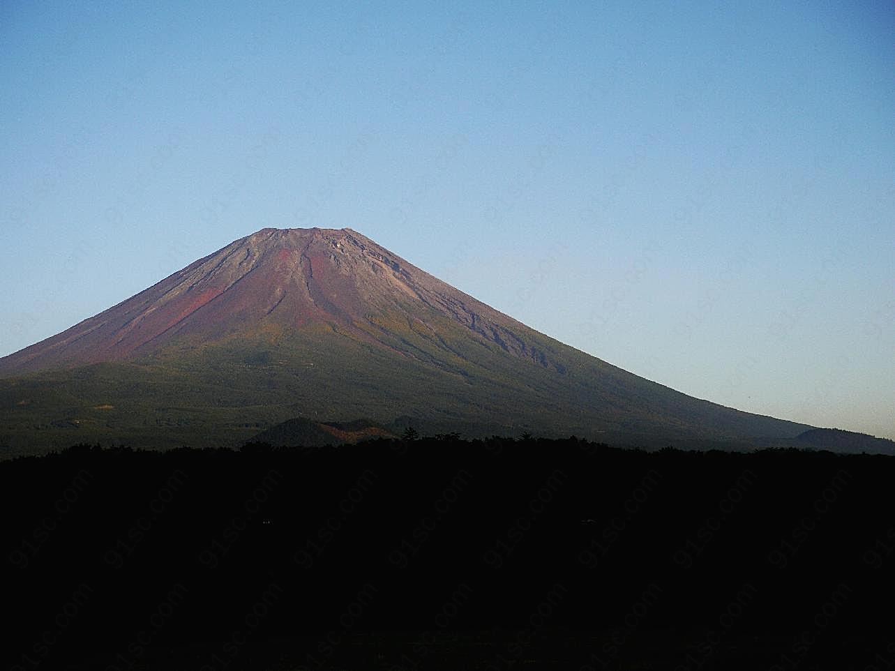 日本富士山的图片景观高清