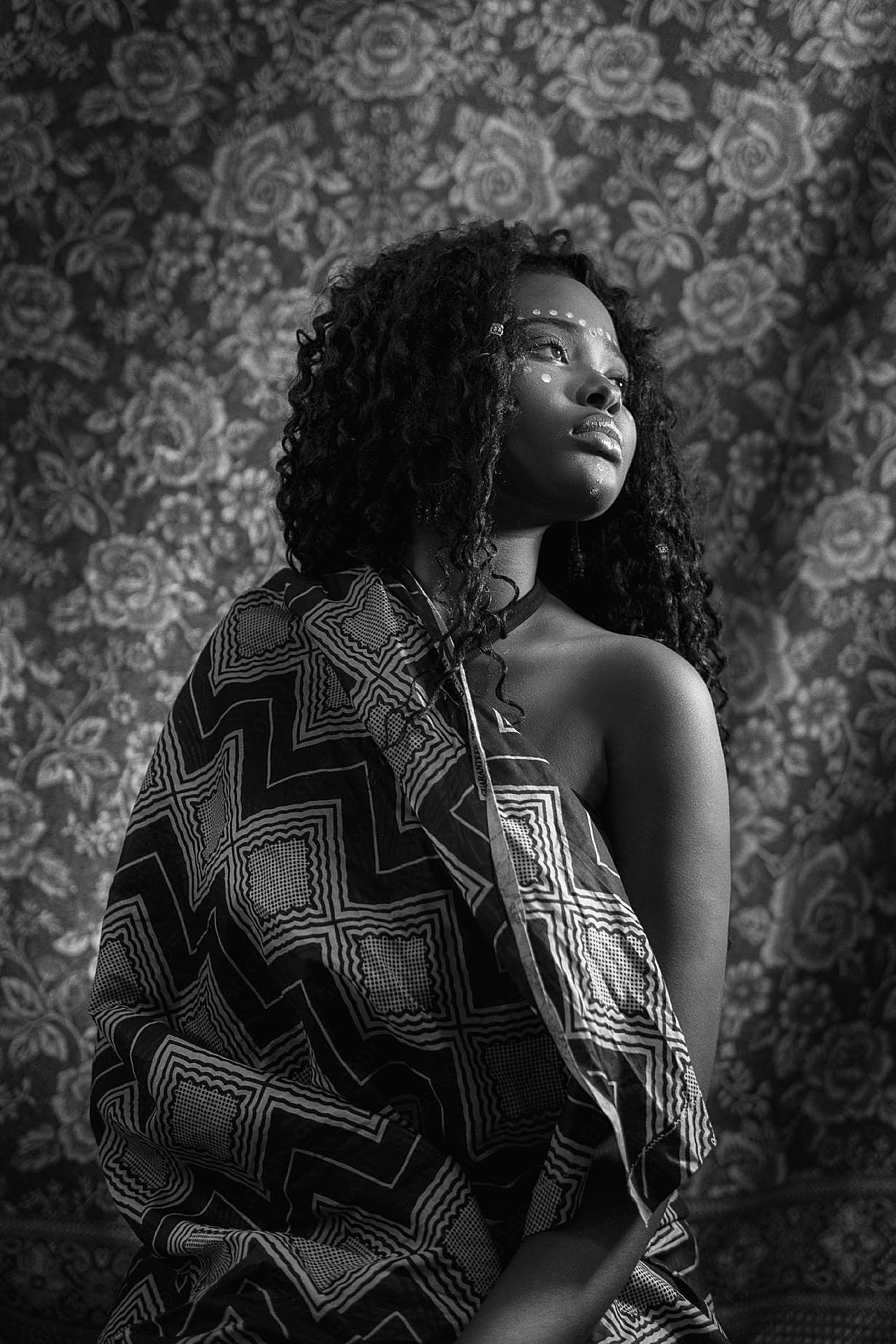 非洲美女人体写真摄影人物高清