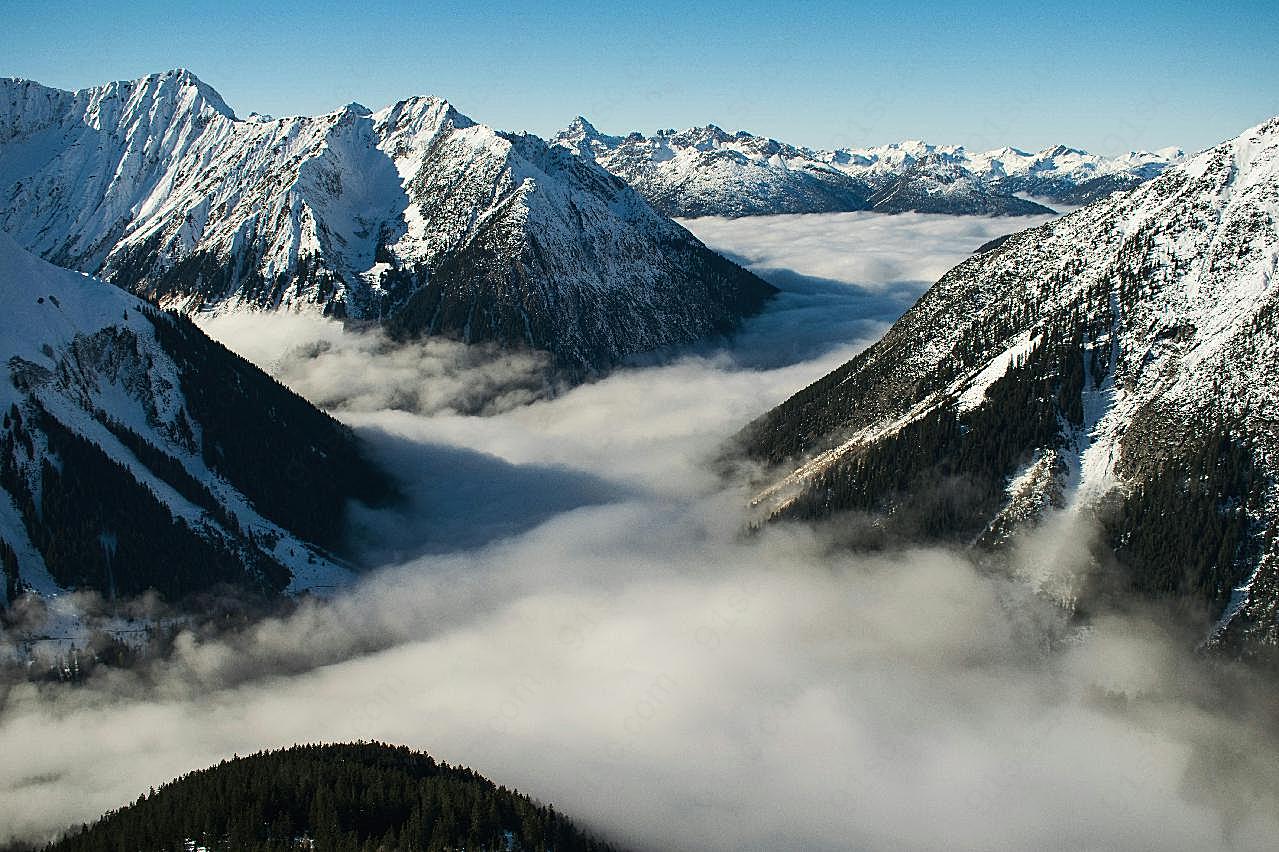 瑞士阿尔卑斯山图片高清自然