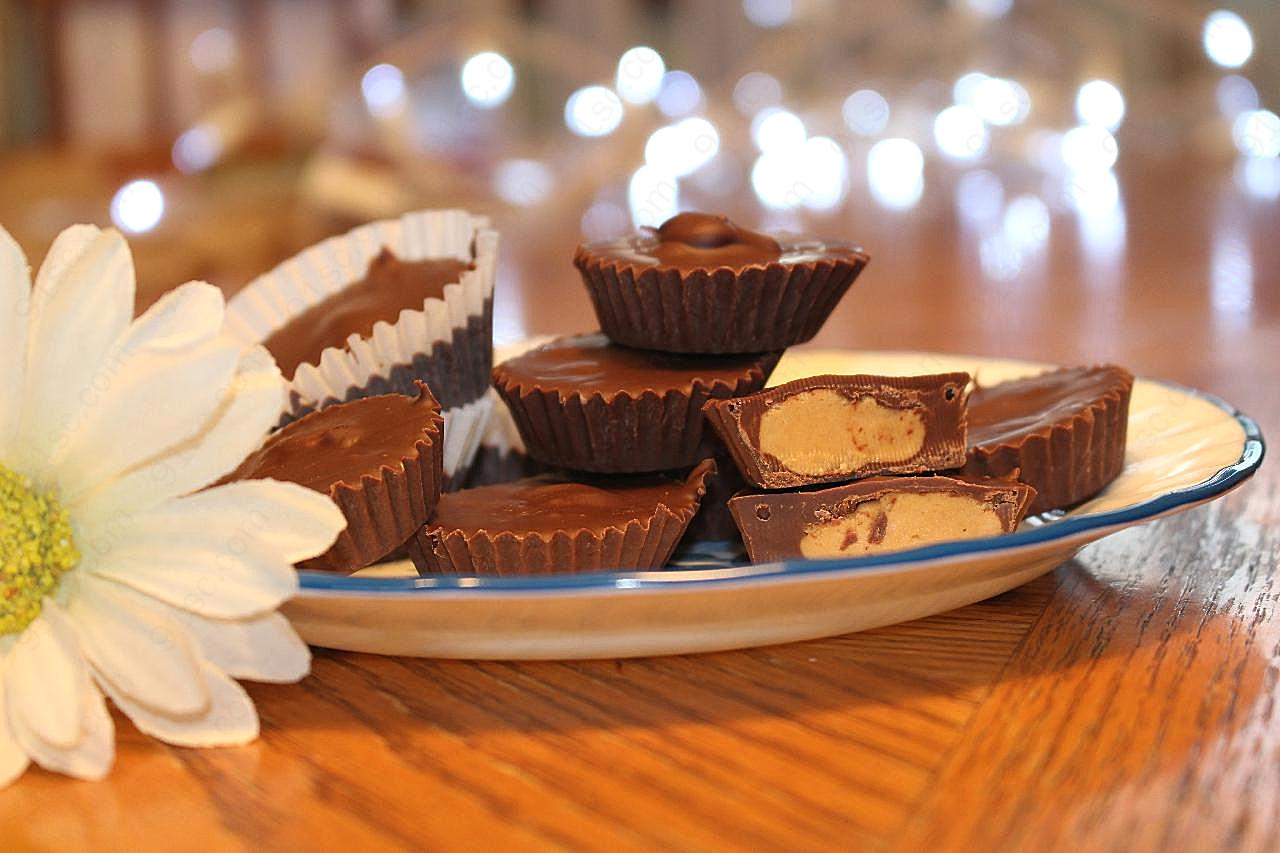 自制巧克力甜点图片美食高清