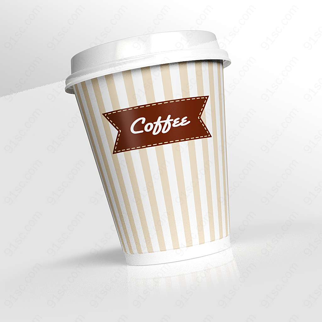 咖啡杯样机设计广告