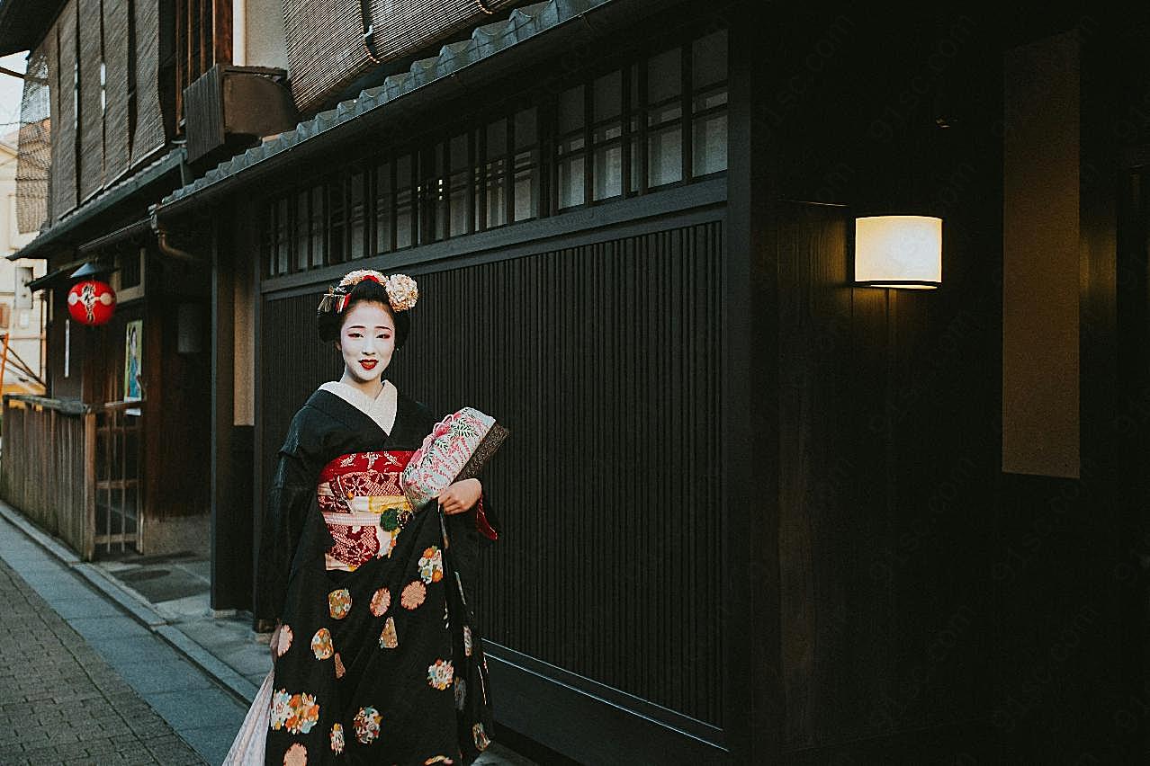 日本美女和服图片摄影高清
