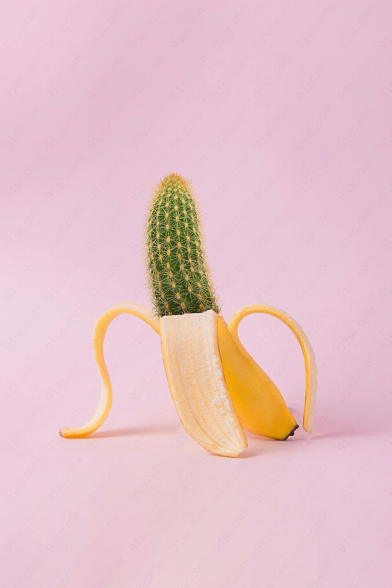 另类香蕉创意图片摄影高清