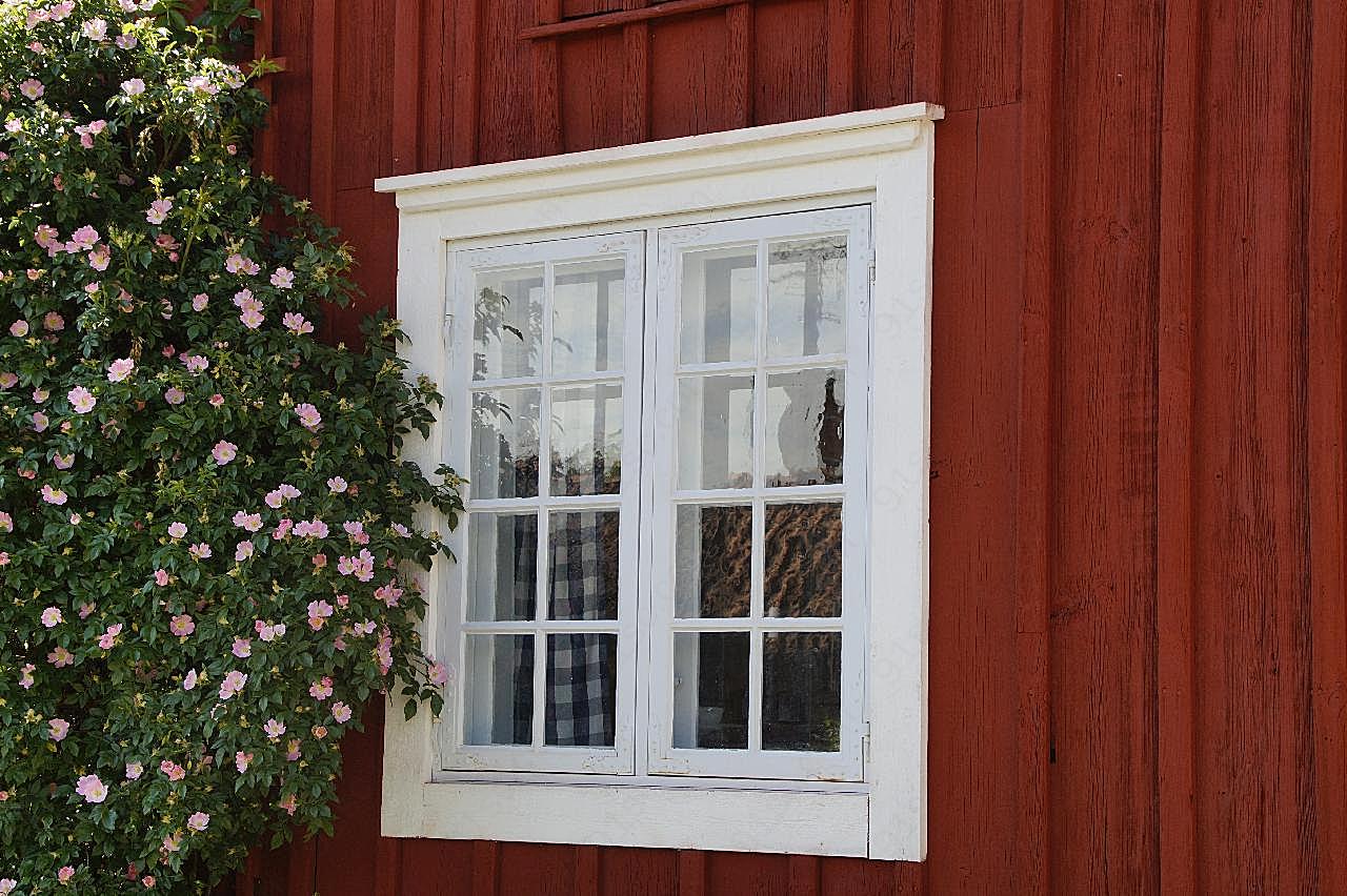 木窗口图片门窗
