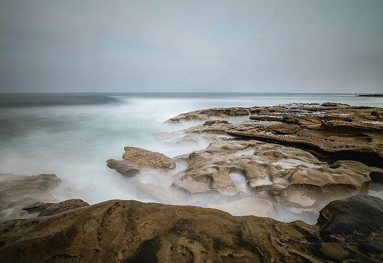 大海海岸唯美风景图片摄影高清