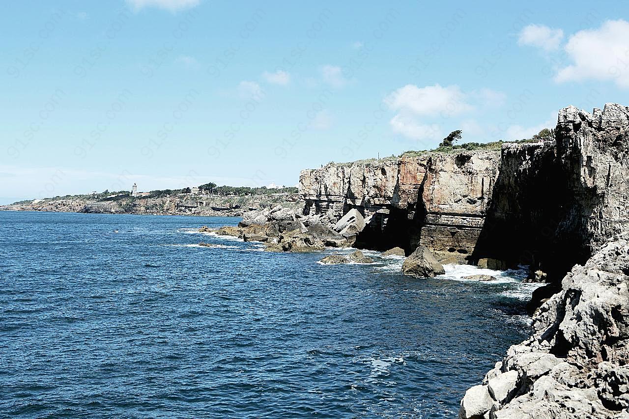 海崖图片高清风景