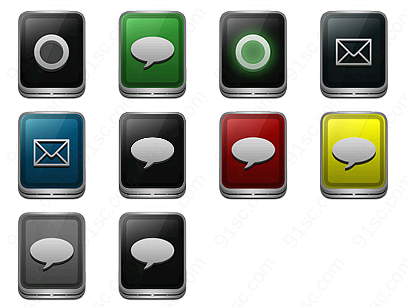 eqo邮件对话系列系列图标