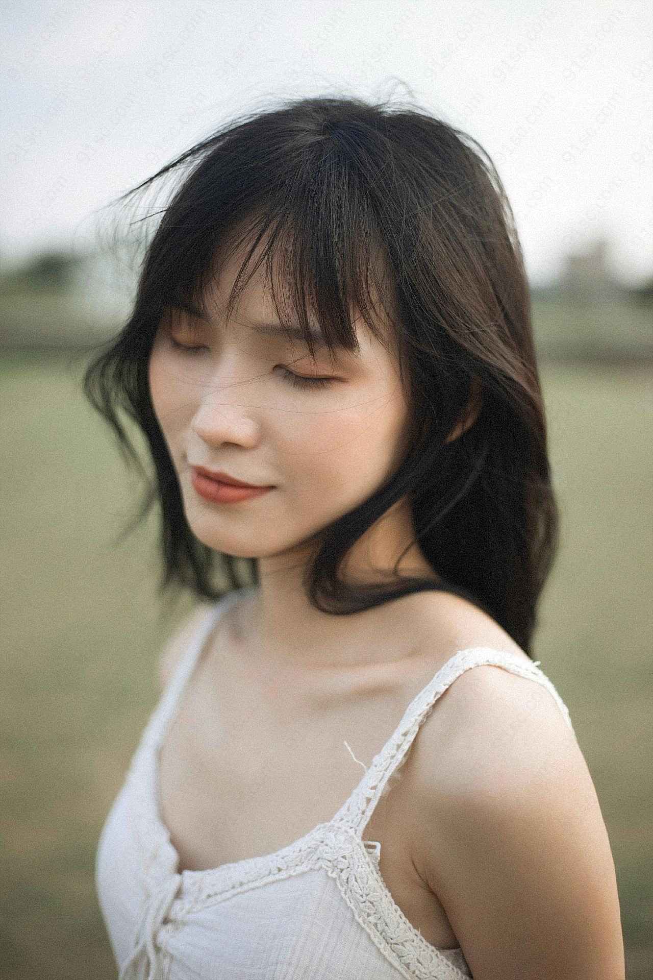 甜美清纯女生头像图片高清