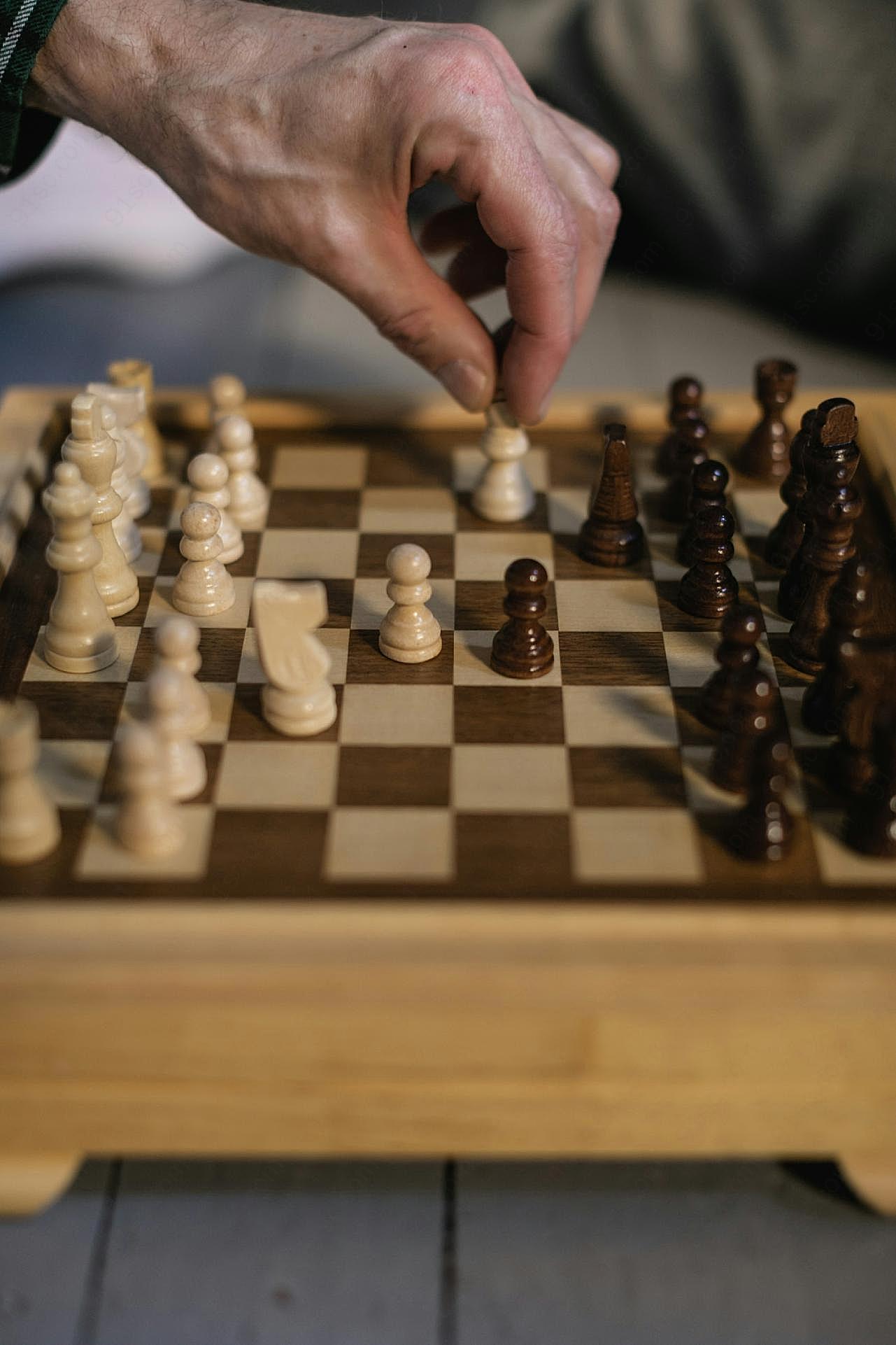 国际象棋摆法图片生活用品