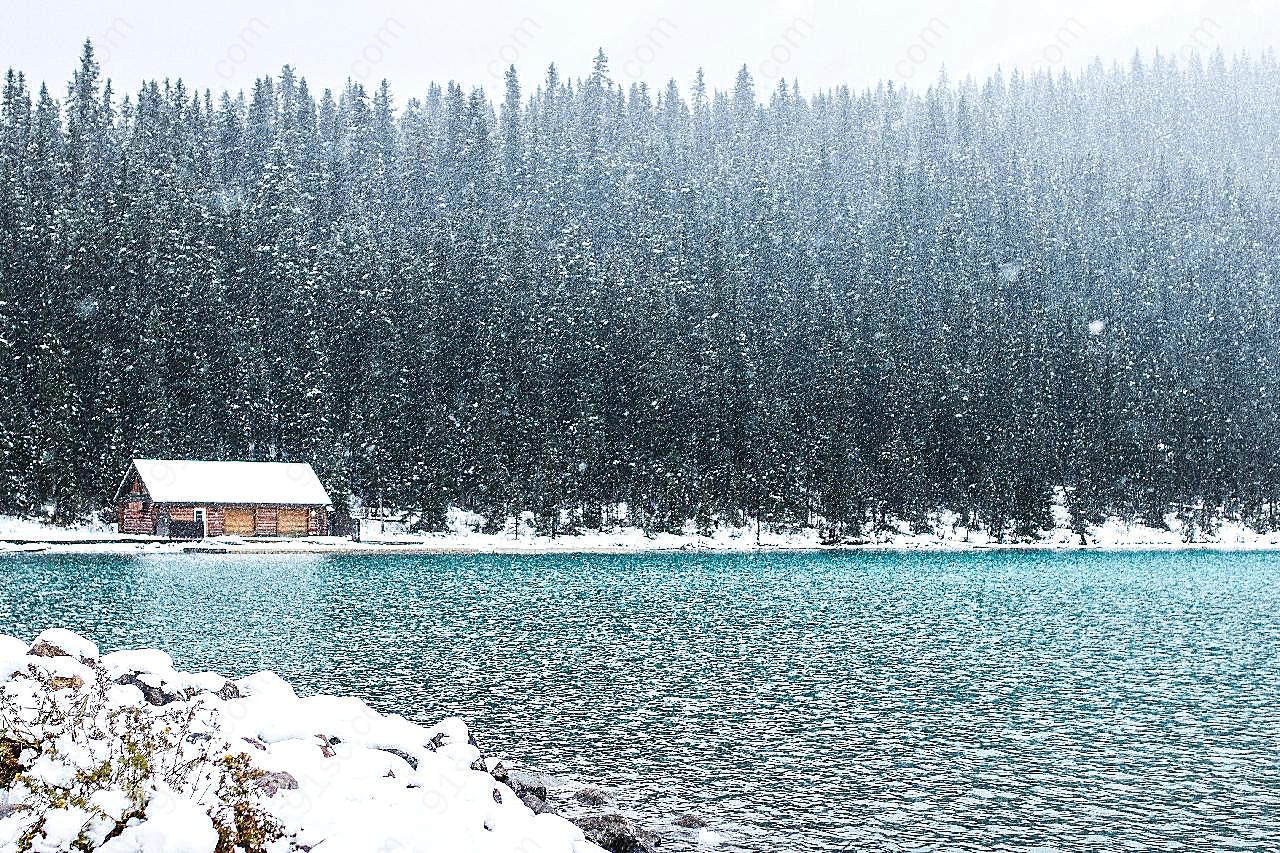 下小雪的图片雪景