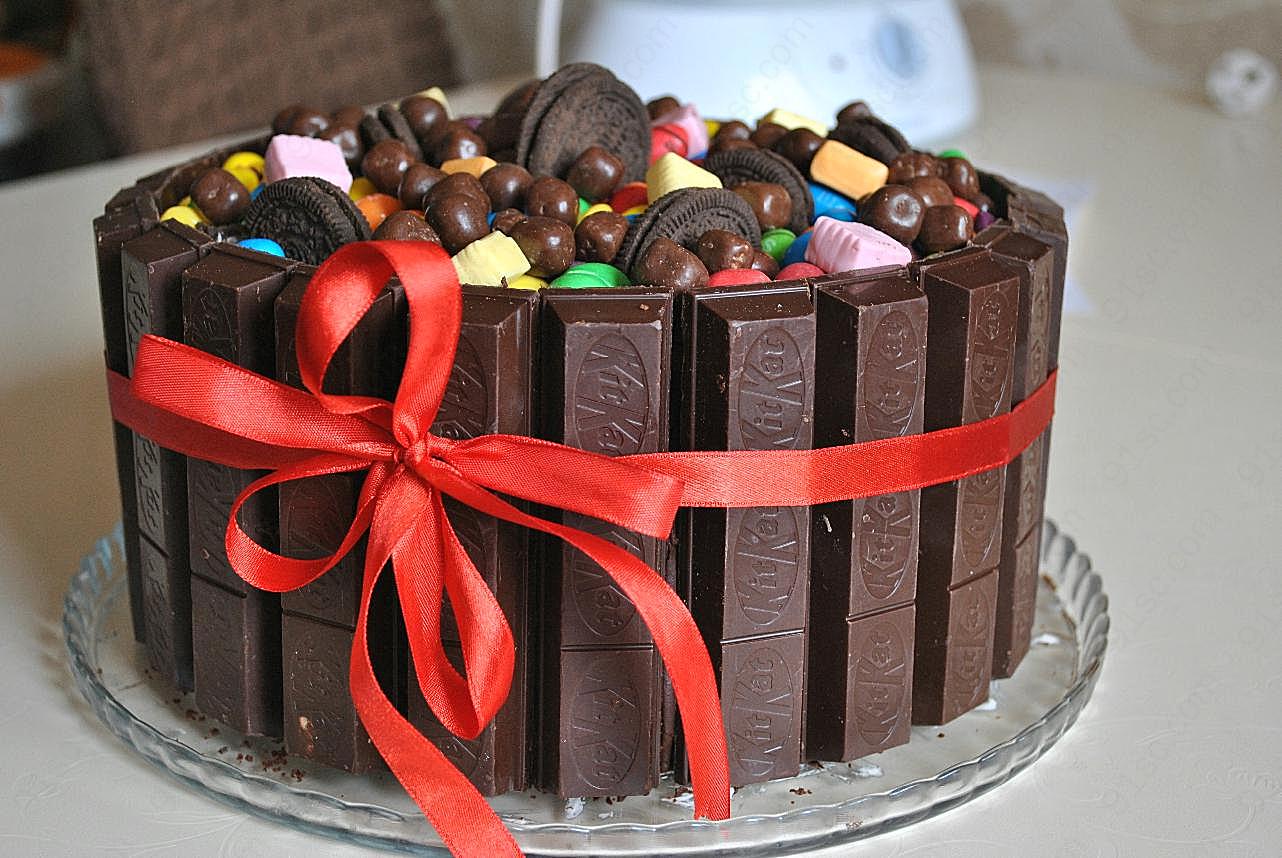 巧克力生日图片素材美食