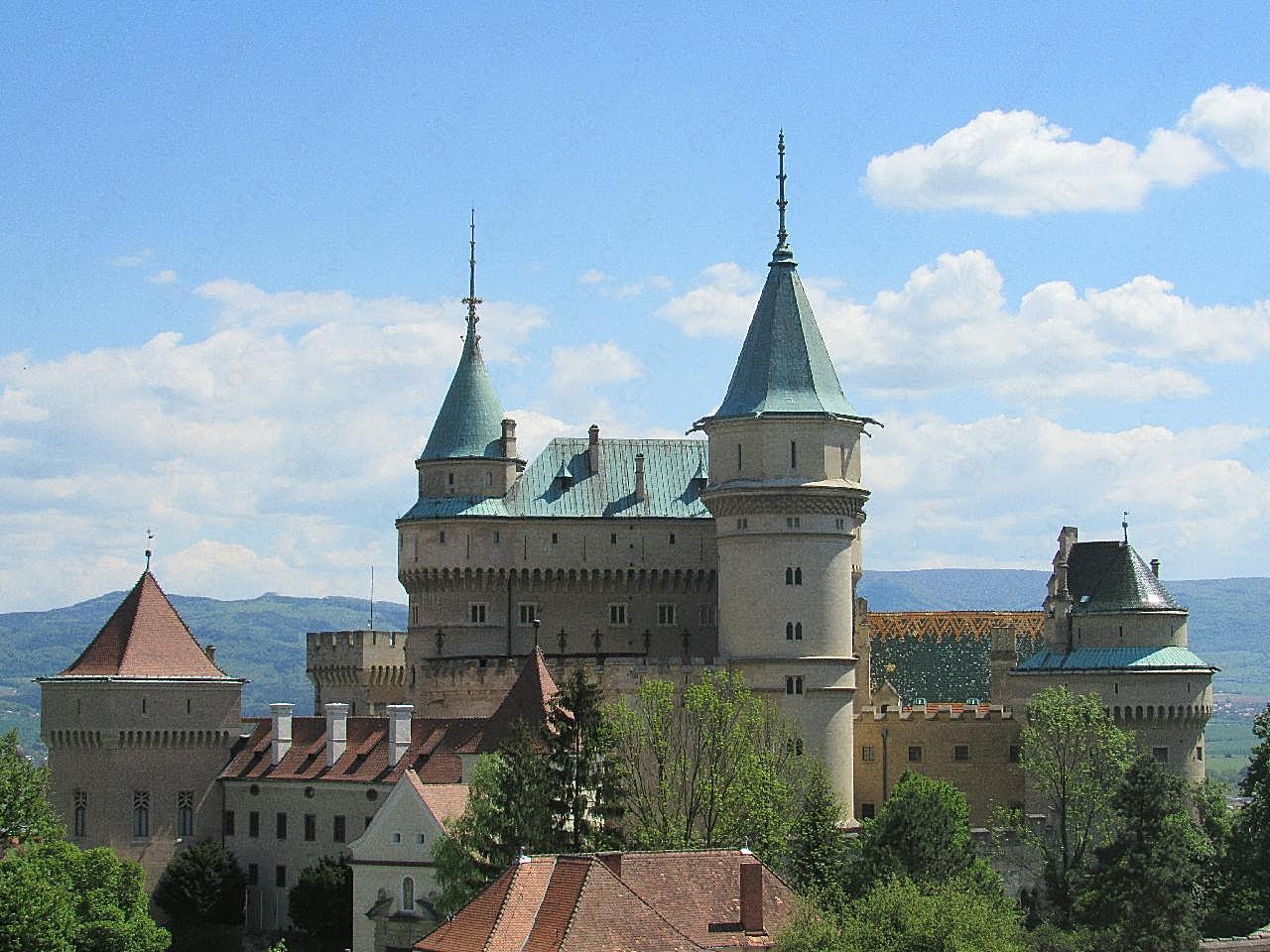 斯洛伐克城堡图片建筑高清