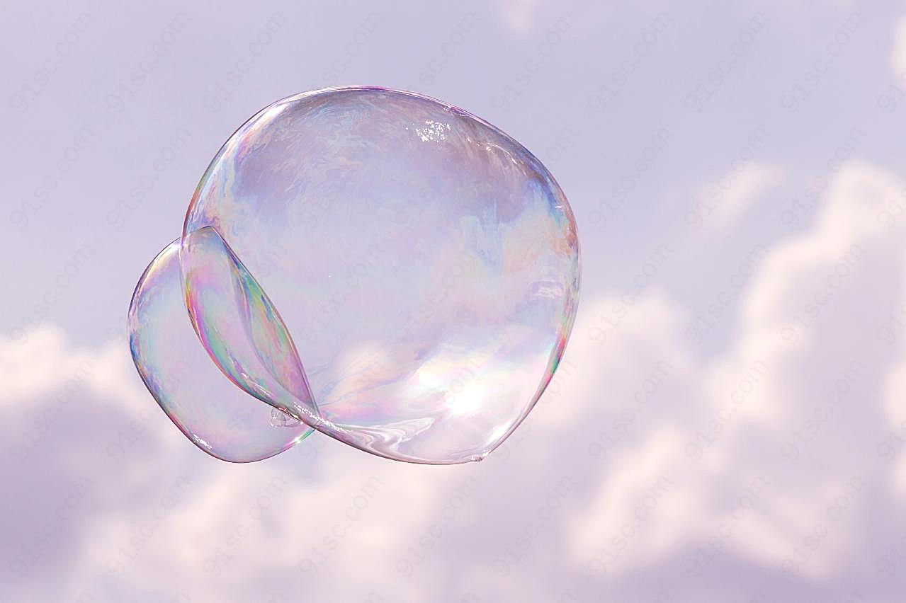 透明肥皂泡泡素材图片高清摄影