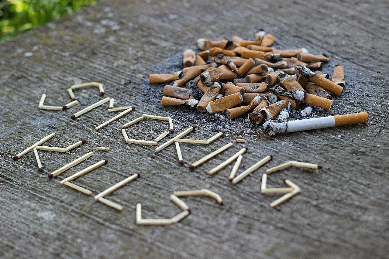 禁烟宣传图片素材摄影