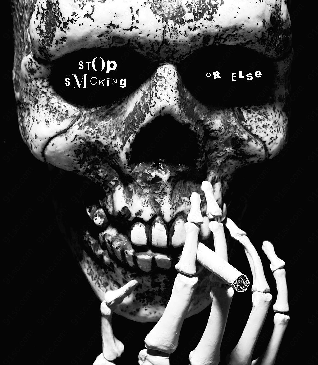 禁烟海报图片摄影