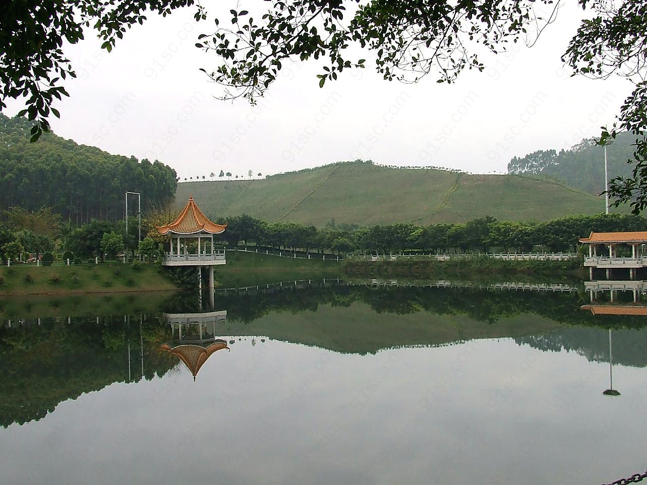 雁湖图片自然风景