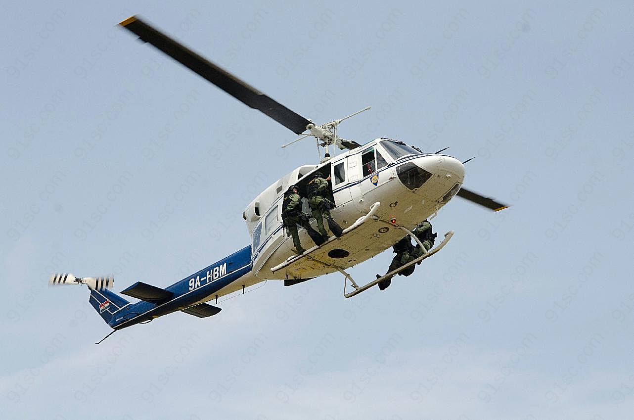 直升飞机高清图片交通工具