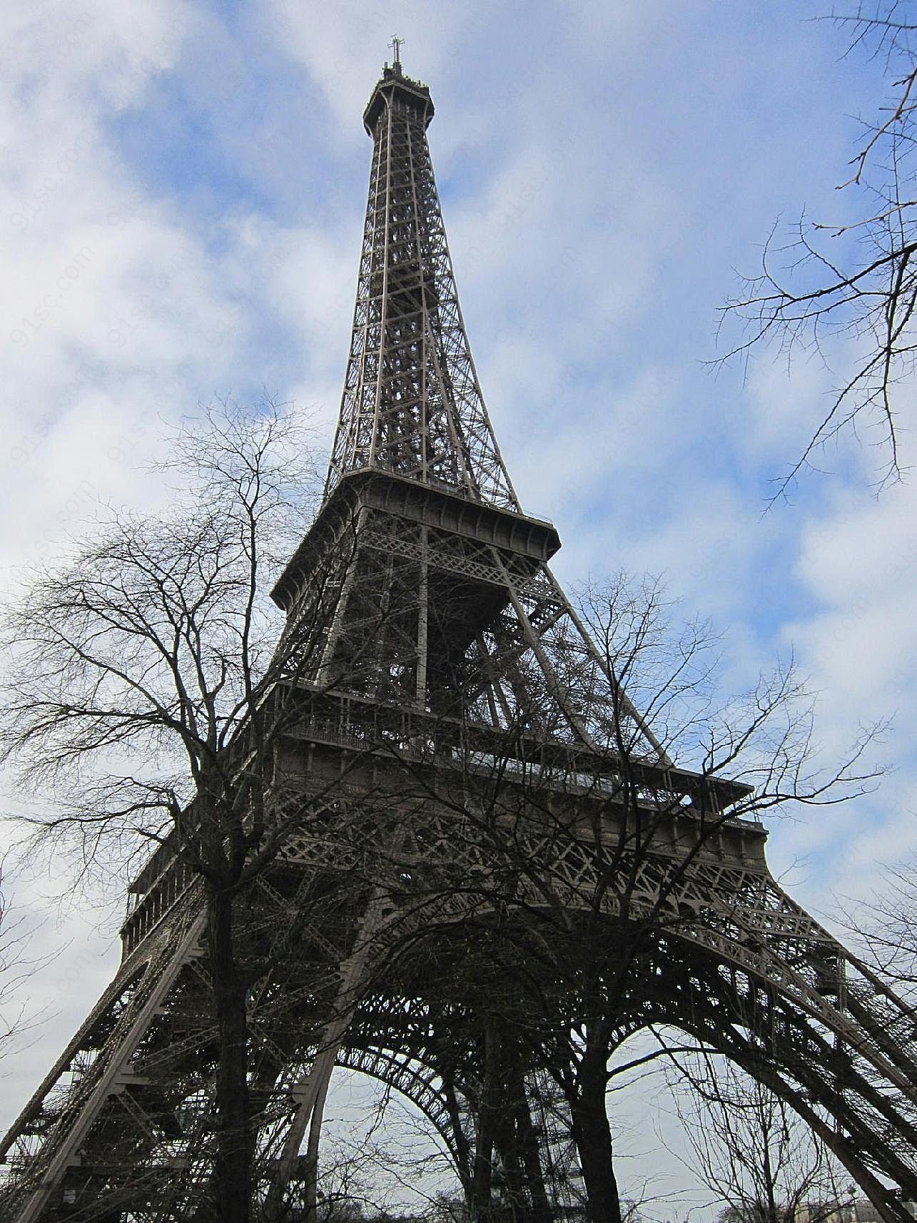 法国埃菲尔铁塔图片摄影