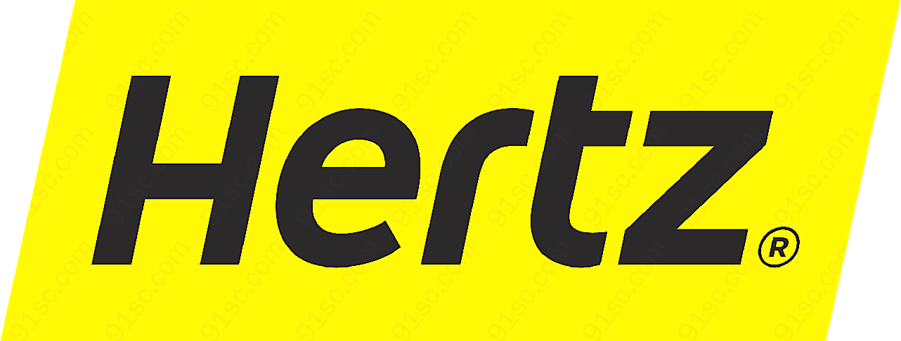 赫兹租车logo矢量服务行业标志
