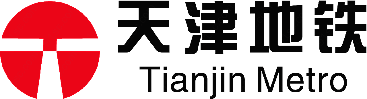 天津地铁标志矢量交通运输标志