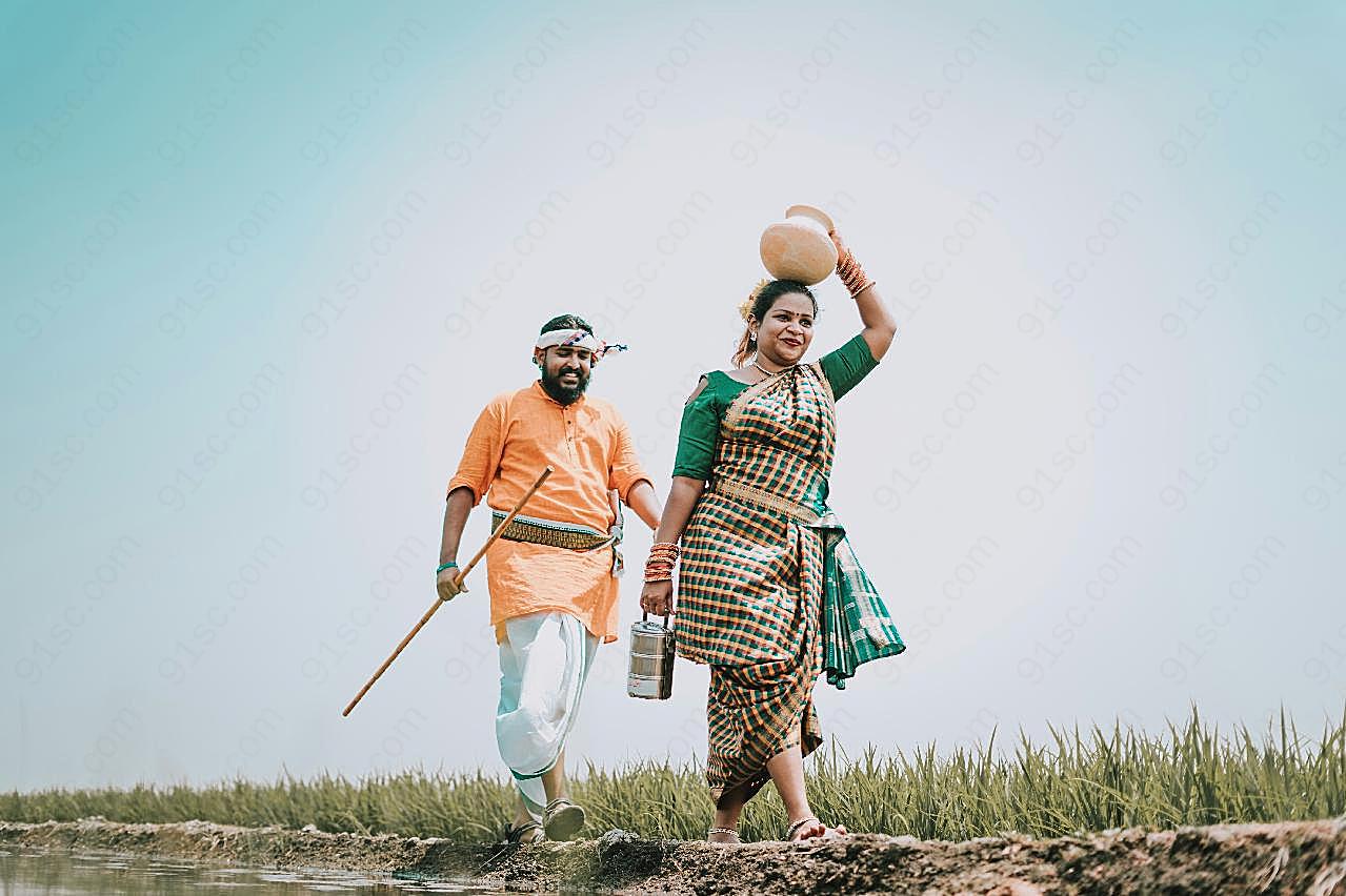 印度农民夫妻图片情侣图片