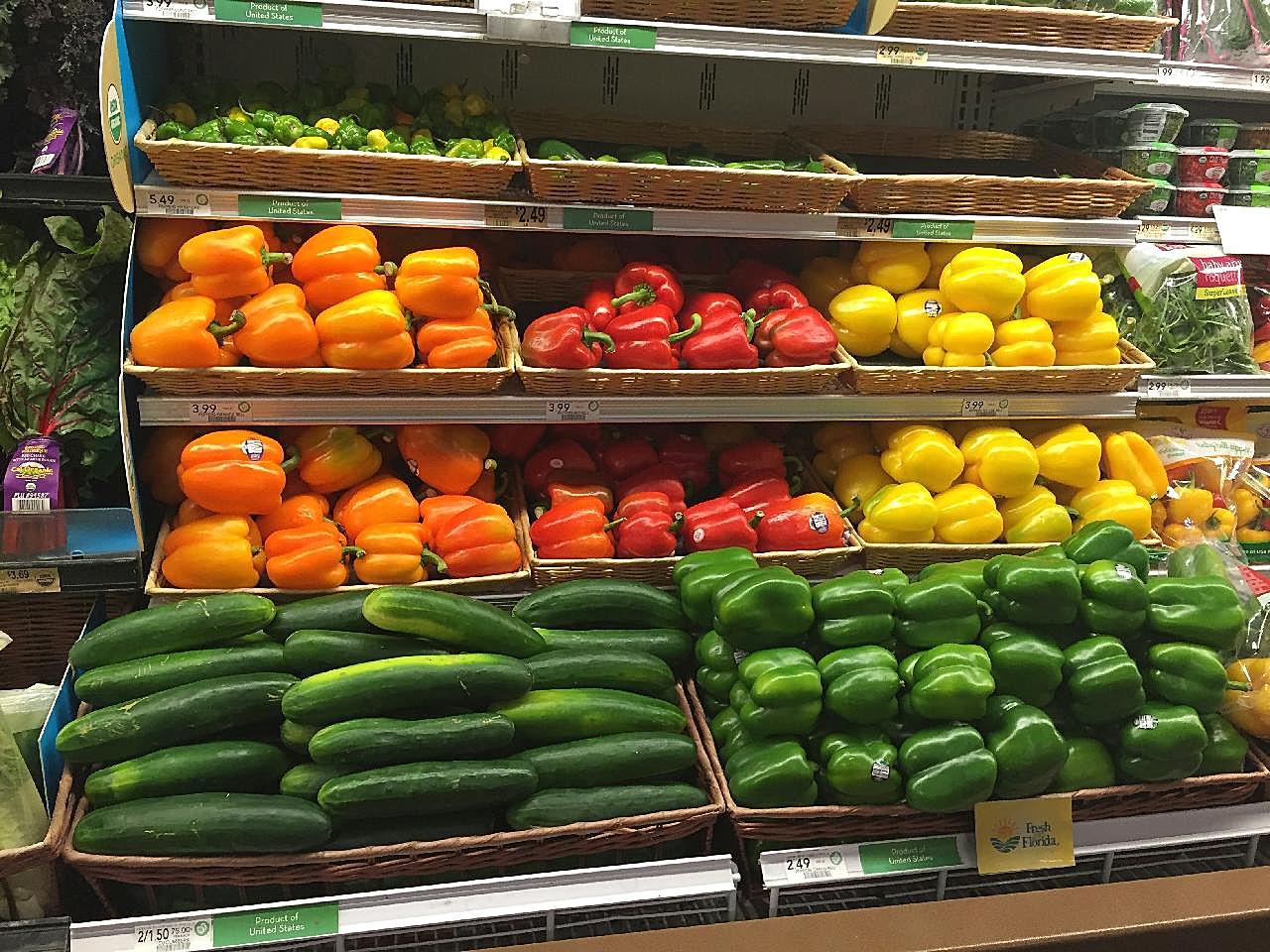超市营养摄影图片蔬菜