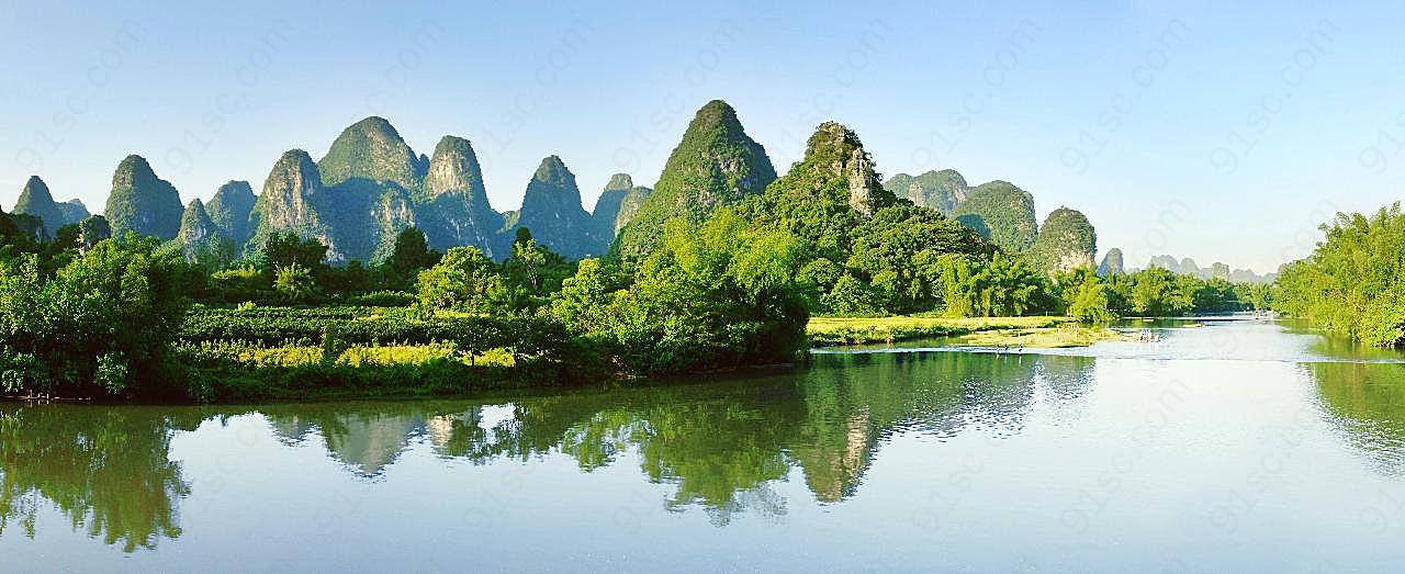 桂林山水的图片自然景观