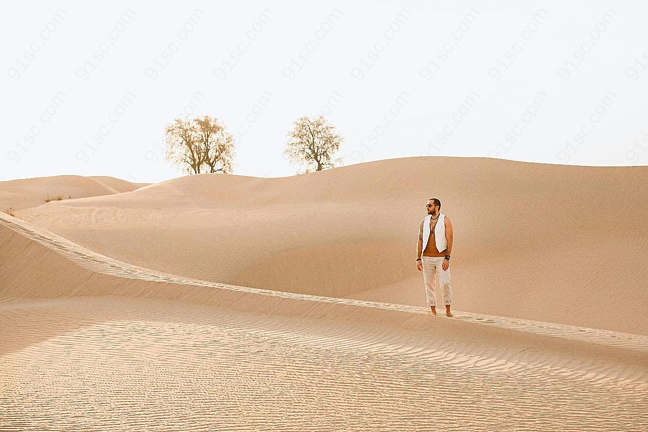 沙漠时尚旅拍摄影