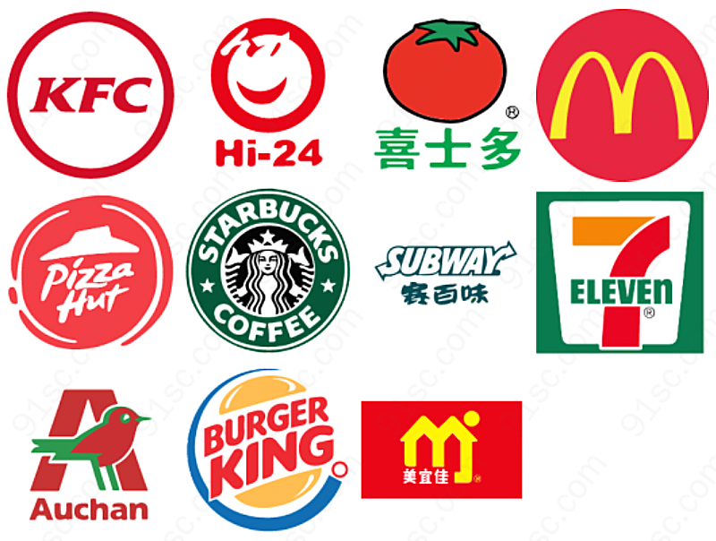 品牌商标系列系列图标
