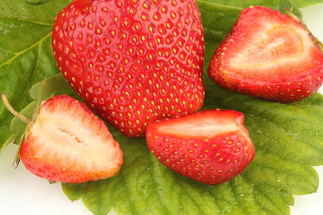 高清草莓素材图片下载摄影