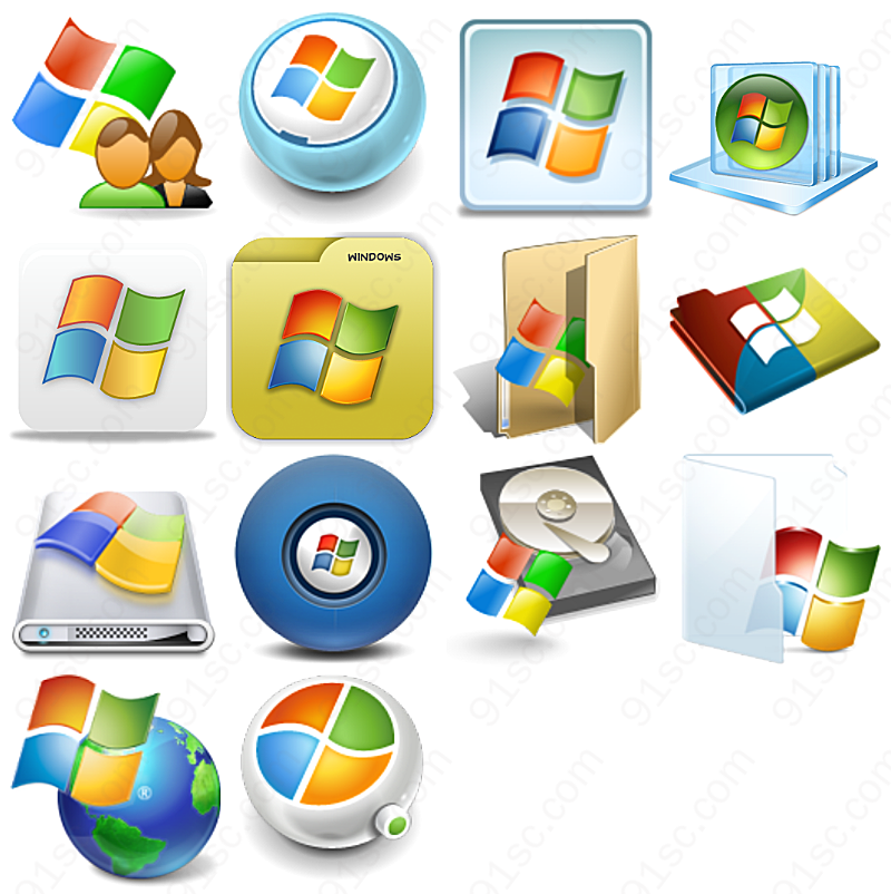 windows系统软件图标