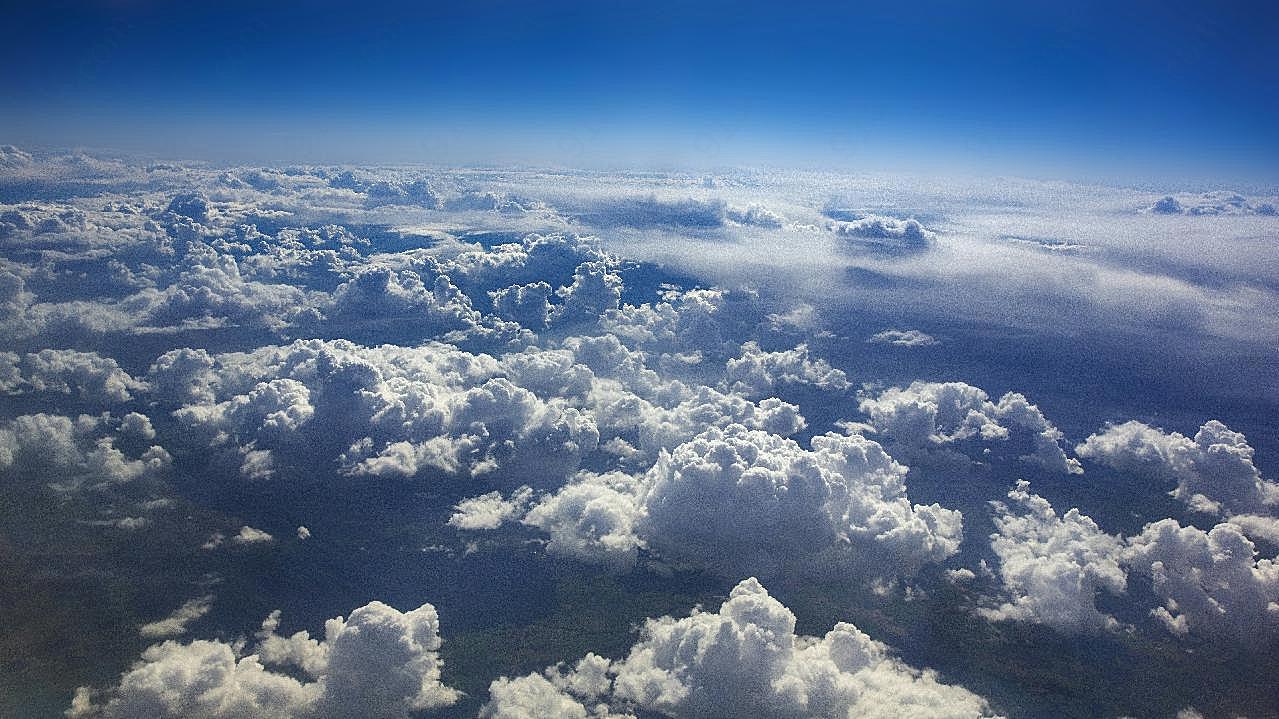 高空积云风景图片景观高清