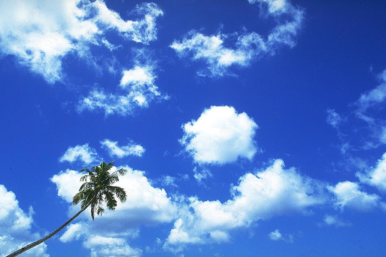 蓝天白云图片下载自然