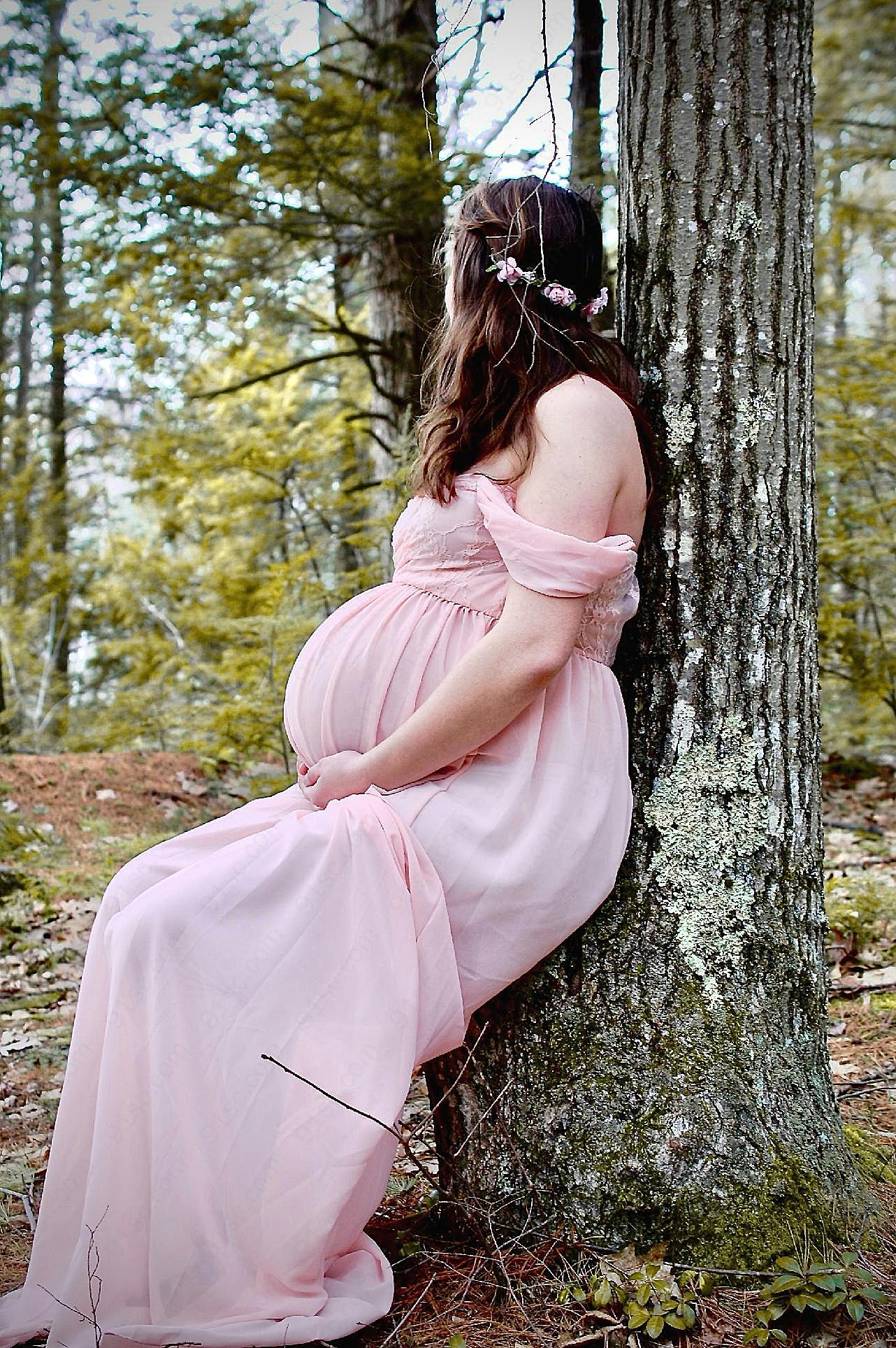 十月怀胎孕妇写真图片人物高清