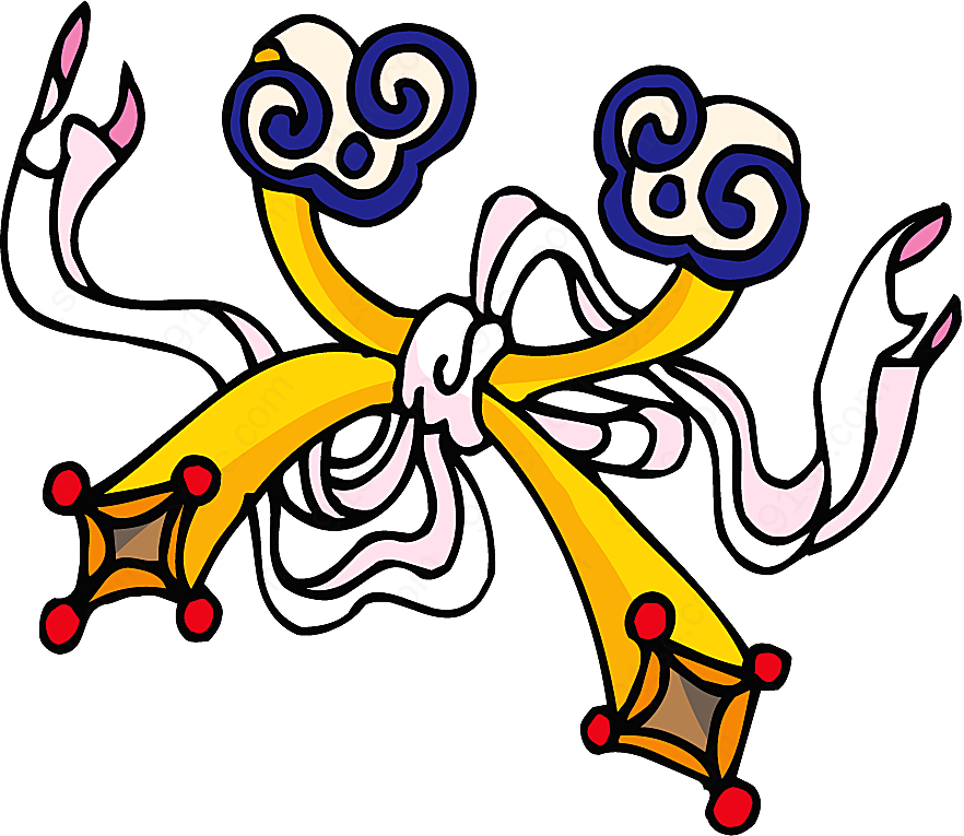 矢量彩色花纹_443矢量花纹