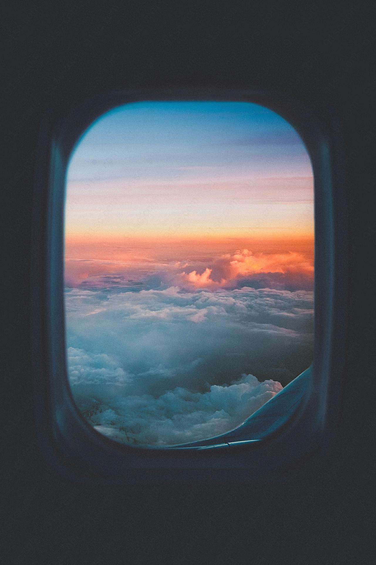 飞机窗户看云层图片装修高清