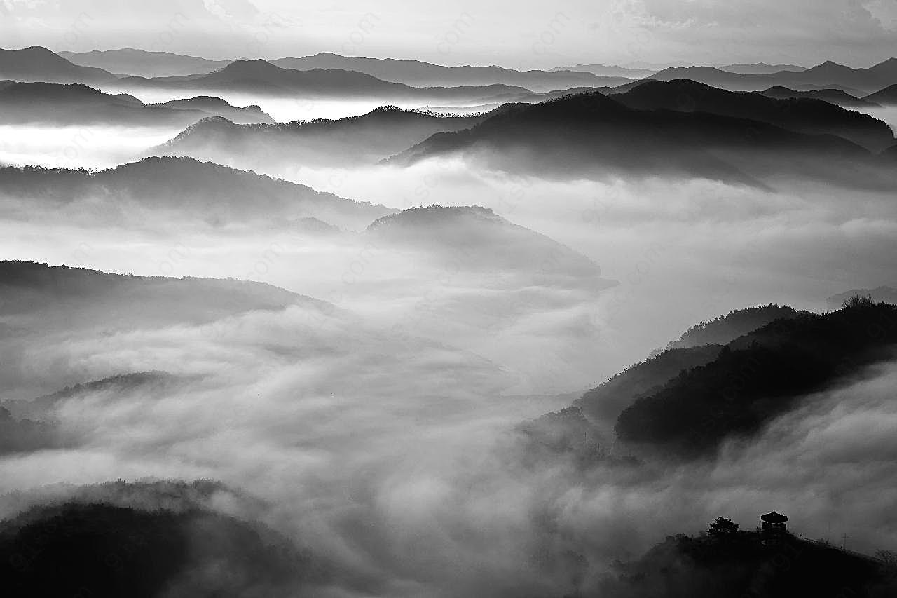 雾山风景