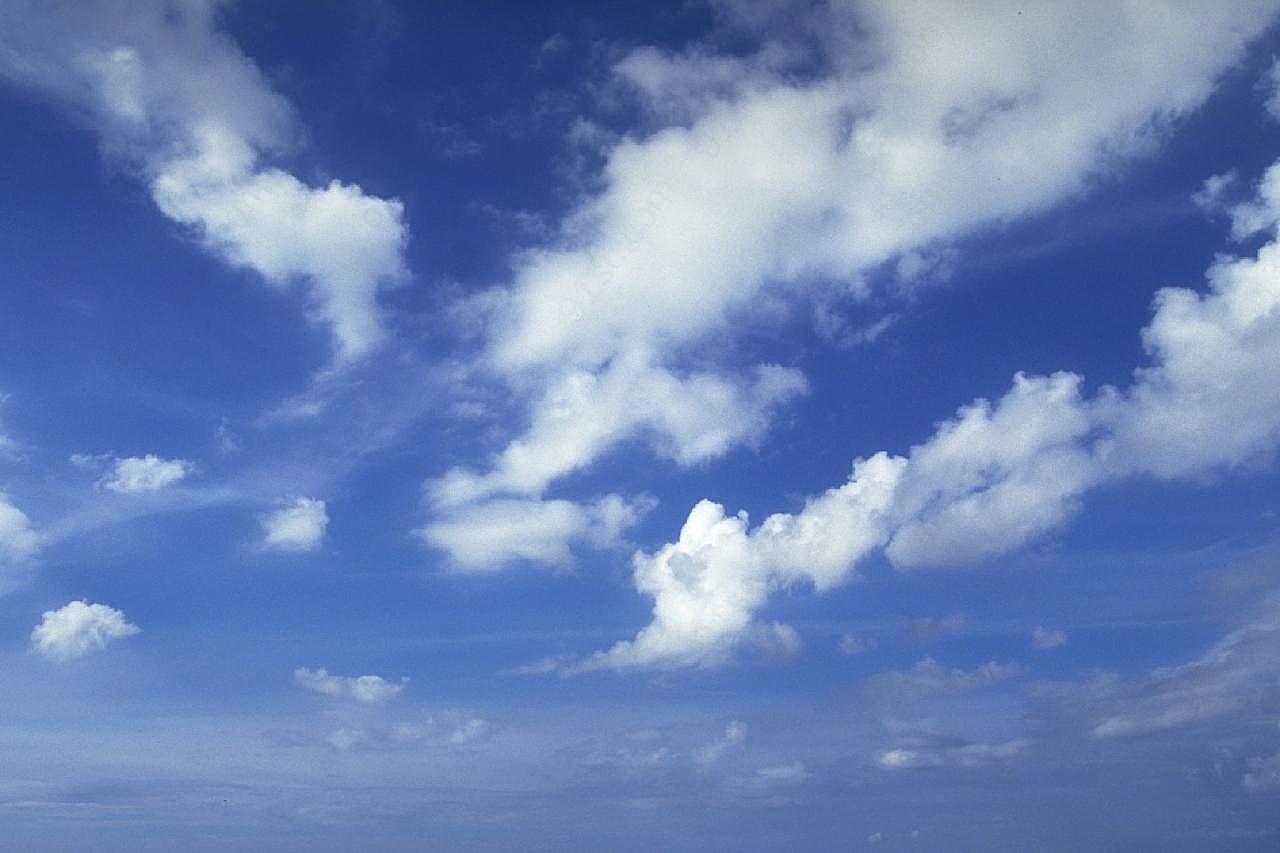 蓝天白云图片下载高清摄影