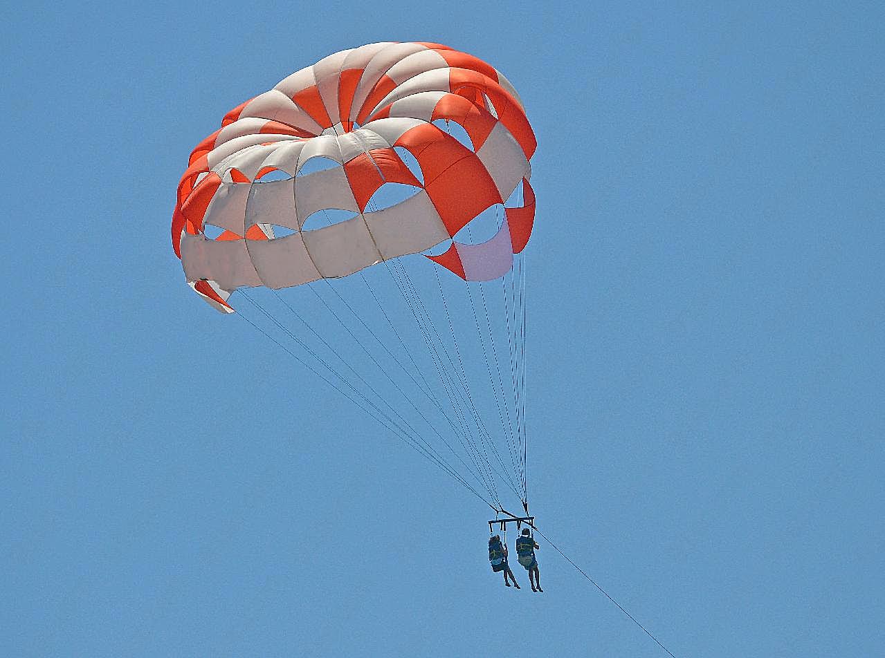 降落伞跳伞图片艺术摄影