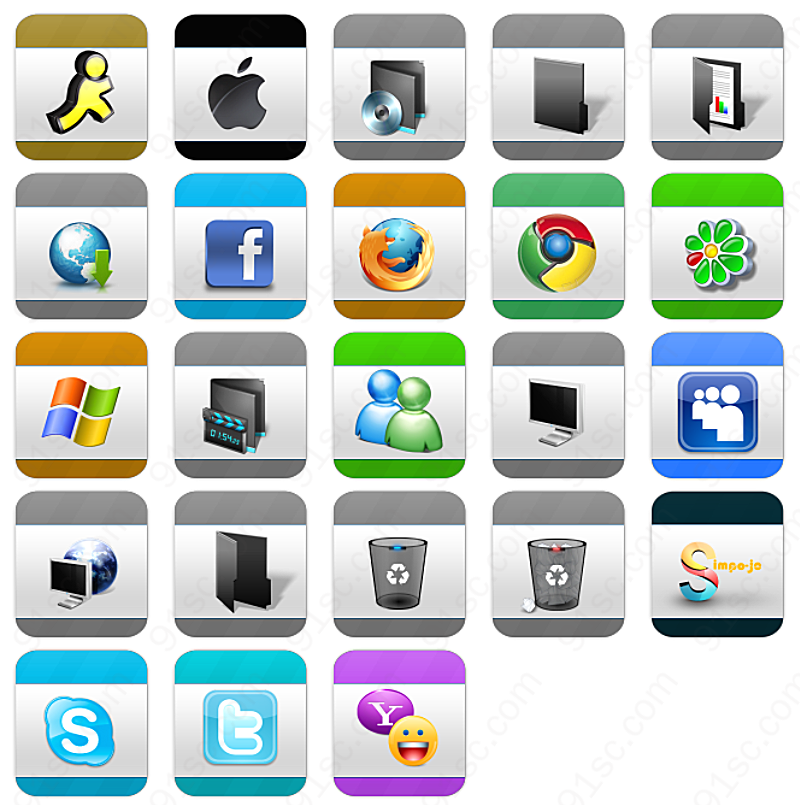 手机软件桌面软件图标