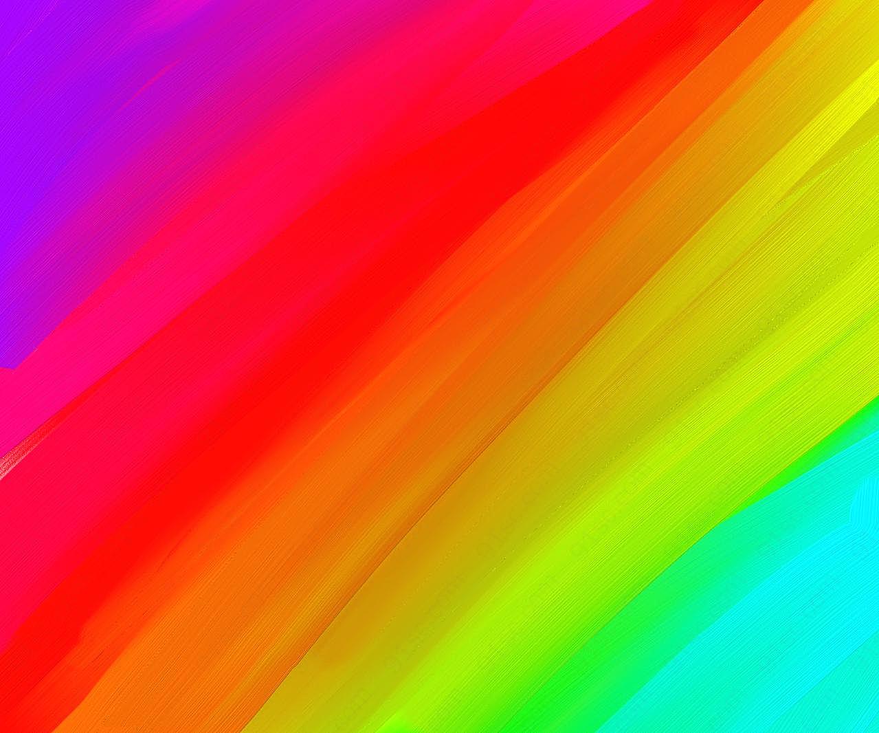彩虹颜色高清摄影