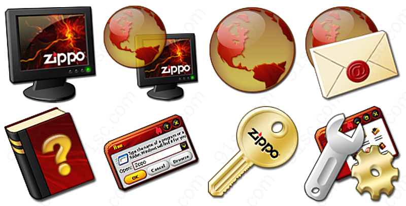 zippo系统系统图标