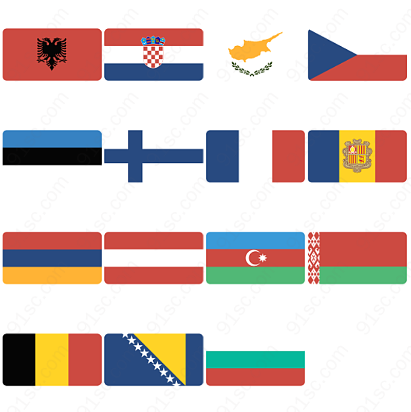 各国国旗国旗图标