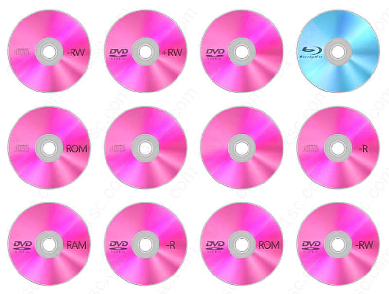 dvd光盘文件硬件图标