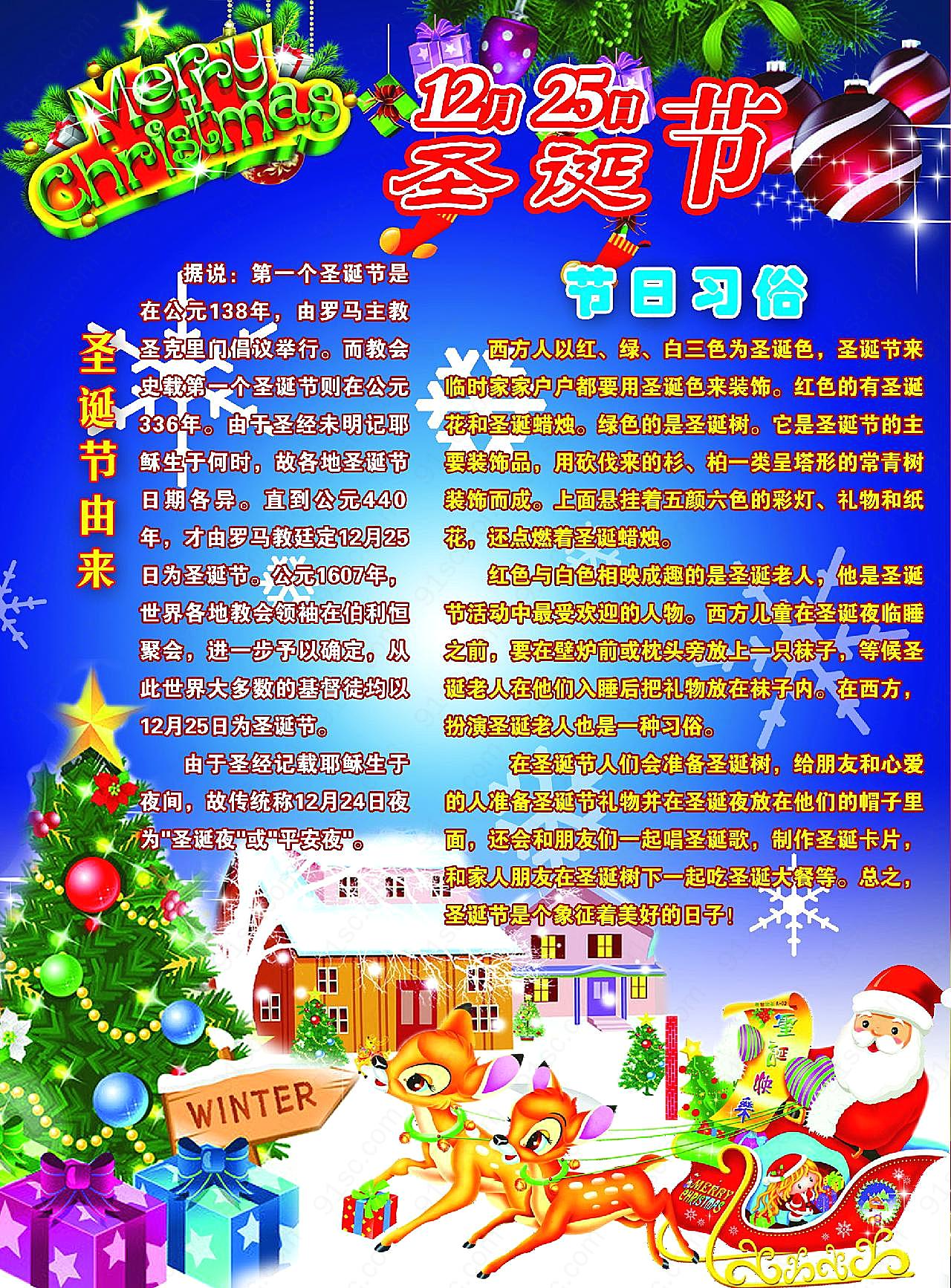 由来图片圣诞节