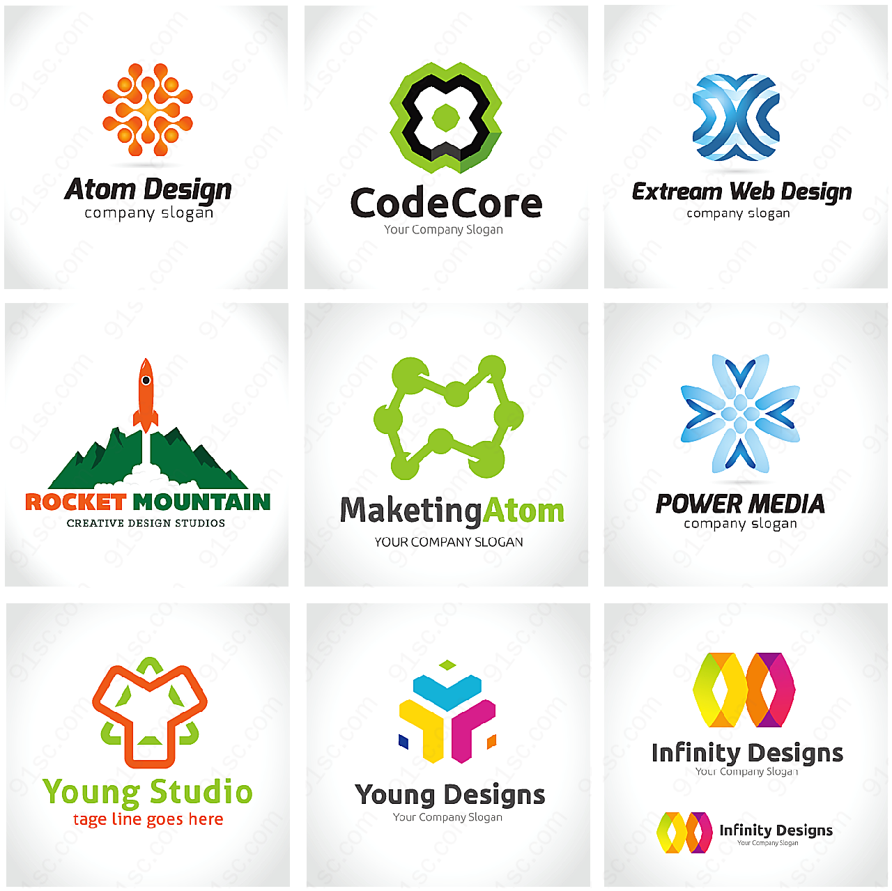 精美企业logo矢量logo图形