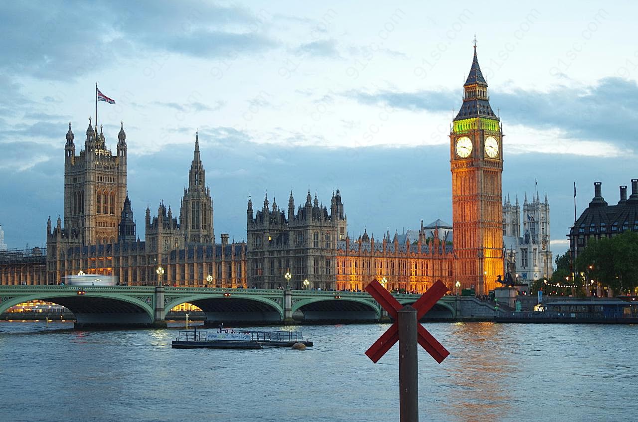 英国伦敦大本钟图片高清